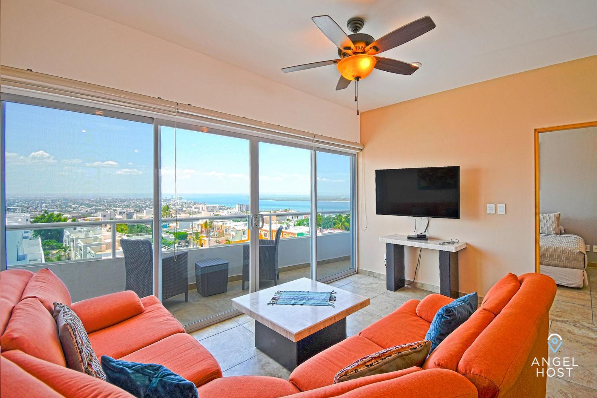 Oceanview Living Space & Balcony With Fiberoptic Wifi! La Paz Zewnętrze zdjęcie